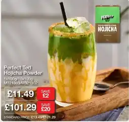 Booker Wholesale Perfect Ted Hojicha Powder offer
