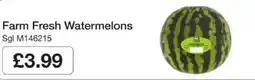 Booker Wholesale Farm Fresh Watermelons offer
