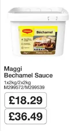 Booker Wholesale Maggi Bechamel Sauce offer