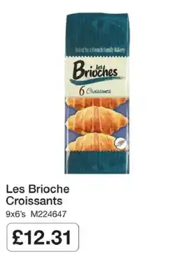 Booker Wholesale Les Brioche Croissants offer