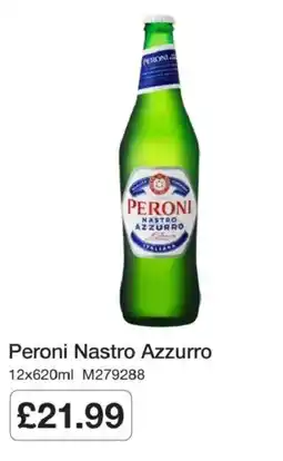 Booker Wholesale Peroni Nastro Azzurro offer