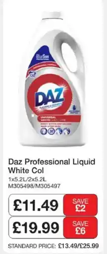 Booker Wholesale Daz Professional Liquid White Col offer