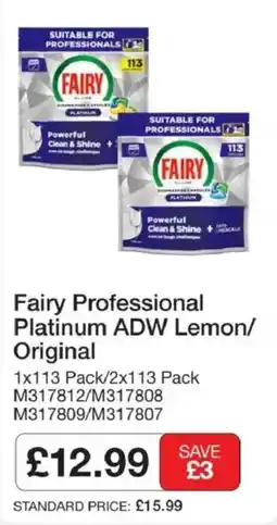 Booker Wholesale Fairy Professional Platinum ADW Lemon/Original offer