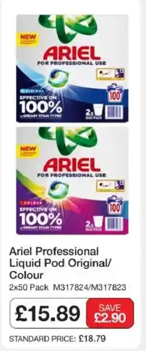 Booker Wholesale Ariel Professional Liquid Pod Original/Colour offer