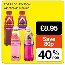 Makro Lucozade offer