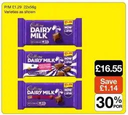 Makro Cadbury Dairy Milk offer