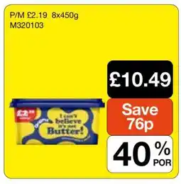Makro I Can't Believe It's Not Butter offer