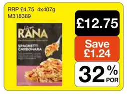 Makro Rana Spaghetti Carbonara offer