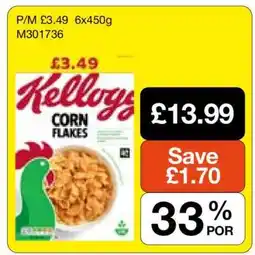 Makro Kellogg's Corn Flakes offer
