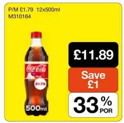 Makro Coca-Cola Zero offer