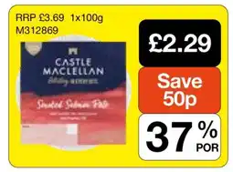Makro Castle Maclellan Smoked Salmon Pate offer