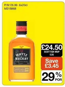 Makro Whyte & Mackay offer