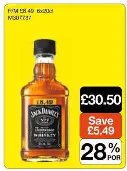 Makro Jack Daniel's Tennessee Whiskey offer