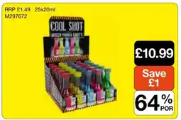 Makro Cool Shot Mixed Vodka Shots offer