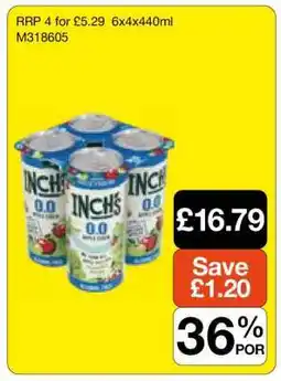 Makro INCH'S 0.0 Apple Cider offer