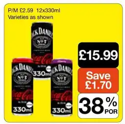 Makro Jack Daniel's & Coca-Cola offer