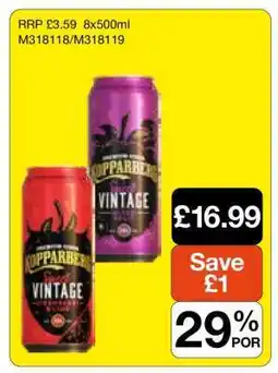 Makro Kopparberg Vintage offer