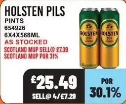 Bestway Holsten pils offer
