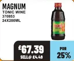 Bestway Magnum tonic wine offer