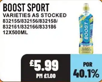 Boost sport