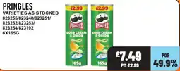 Bestway Pringles sour cream & onion offer
