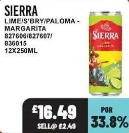 Bestway Sierra lime margarita offer