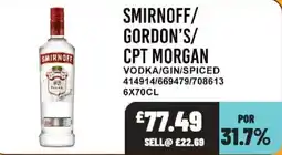 Bestway Smirnoff vodka offer