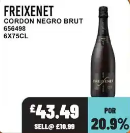 Bestway Freixenet cordon negro brut offer