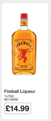 Makro Fireball Liqueur offer