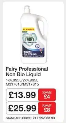 Makro Fairy Professional Non Bio Liquid offer