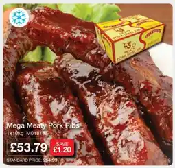 Makro Mega Meaty Pork Ribs offer