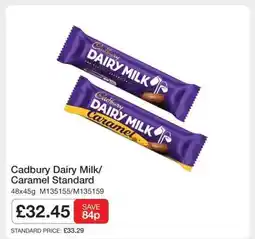 Makro Cadbury Dairy Milk/Caramel Standard offer