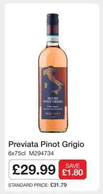 Makro Previata Pinot Grigio offer