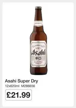 Makro Asahi Super Dry offer