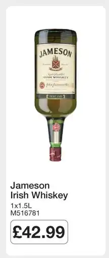 Makro Jameson Irish Whiskey offer