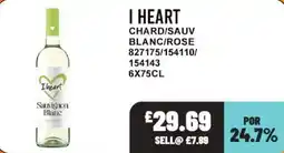Bestway Iheart sauvignon blanc offer