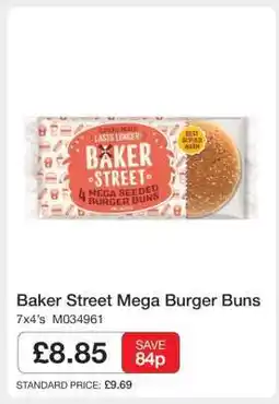 Makro Baker Street Mega Burger Buns offer