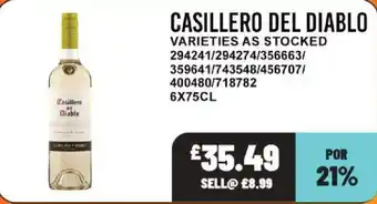 Bestway Casillero del Diablo offer