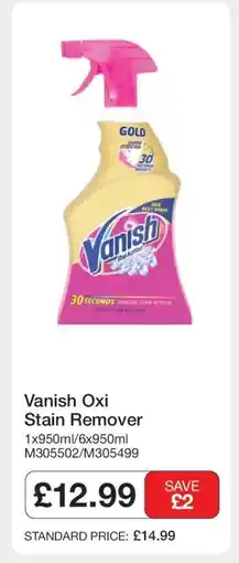 Makro Vanish Oxi Stain Remover offer
