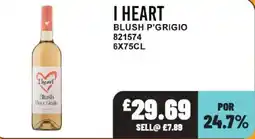 Bestway I Heart Blush Pinot Grigio offer