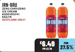 Bestway Irn-bru zero cherry/zero ice cream offer