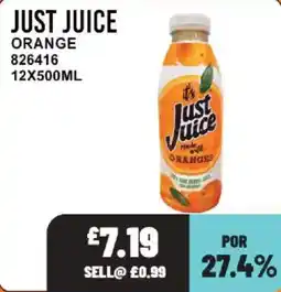 Bestway Just Juice orange offer