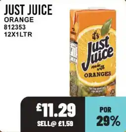 Bestway Just Juice orange offer
