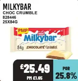 Bestway Milkybar chocolate crumble offer