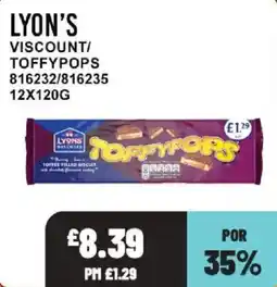 Bestway Lyon's toffypops offer