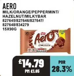 Bestway Aero chocolate offer