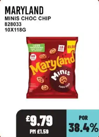 Bestway Maryland minis choc chip offer