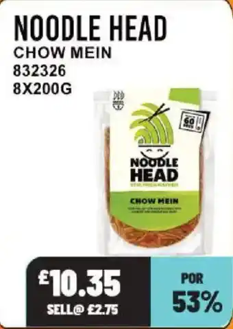 Bestway Noodle Head chow mein offer