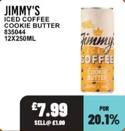 Bestway Jimmy's iced coffee cookie butter offer