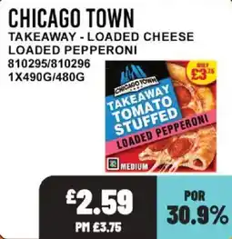 Bestway Chicago town takeaway tomato stuffed loaded pepperoni offer